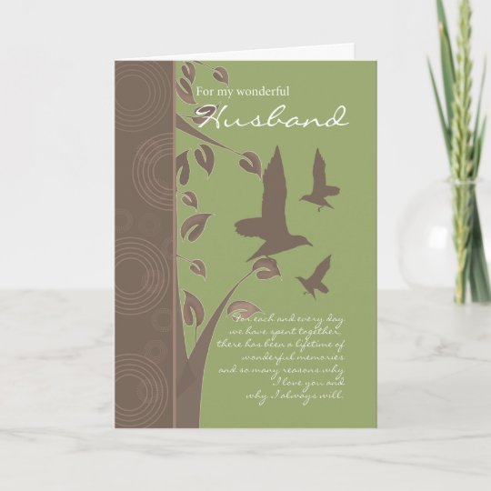 husband birthday card birthday greeting card for