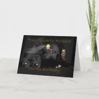 Husband Birthday Card - Miner & Pit Mule