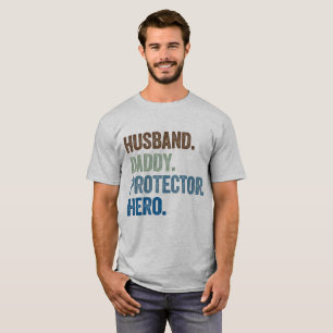 Husband Dad Fatherhood T-Shirt