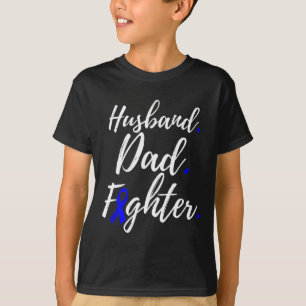 Husband Dad Fighter Alopecia Areata Awareness  T-Shirt