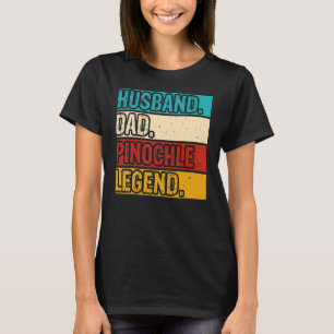 Husband Dad Pinochle Legend Player Pinochle Game   T-Shirt