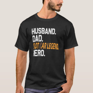 Husband Dad Slot Car Legend Hero Slot Car Racing T-Shirt