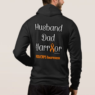Husband Dad Warrior...RSD/CRPS Hoodie