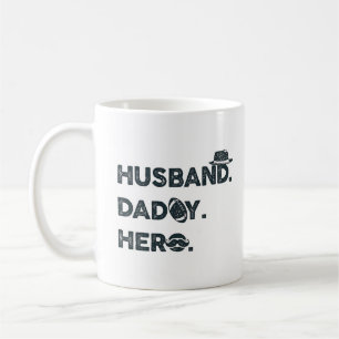 Husband. Daddy. Hero Coffee Mug
