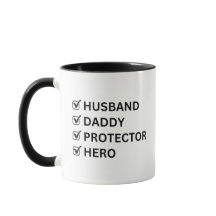 Husband Daddy Protector Hero Father's Day Gift