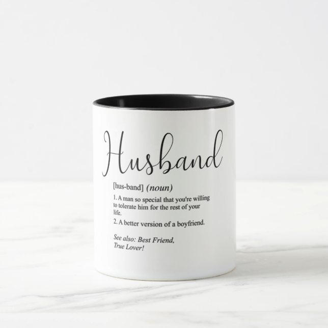 Husband Definition Mug (Center)
