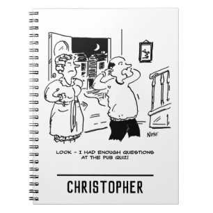 Husband Doesn't Want Questioning Notebook