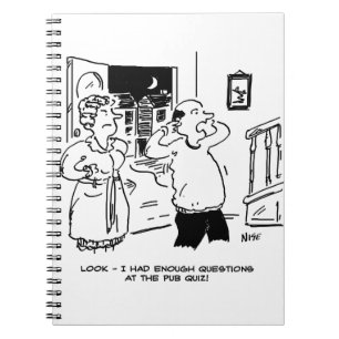 Husband Doesn't Want Questioning Notebook