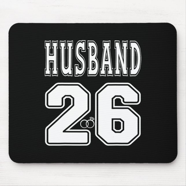 Husband East. 2026  Mouse Mat (Front)