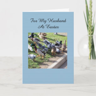 Husband Easter Card