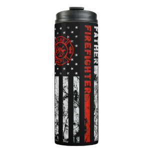 Husband, Father and Firefighter Thermal Tumbler