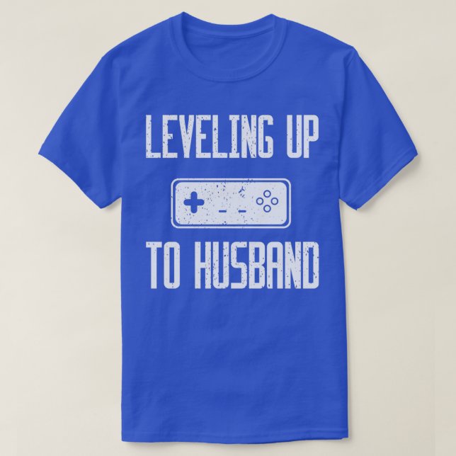 Husband Fiance Zocker Computer Games Gift T-Shirt (Design Front)