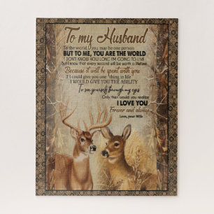 Husband Gift Letter To My Husband rFrom Wife Jigsaw Puzzle