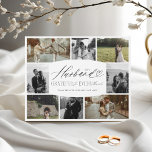 Husband Grateful for Every Moment Photo Collage Plaque<br><div class="desc">Capture cherished memories and honour your incredible husband with our personalised "Grateful for Every Moment" photo collage husband plaque. Customise this stunning photo plaque keepsake with 8 of your favourite photos, beautifully showcasing 4 in full colour and 4 in timeless black and white. Features "Husband" heart script type and "Grateful...</div>