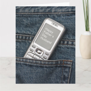 husband   Happy Father's Day Card