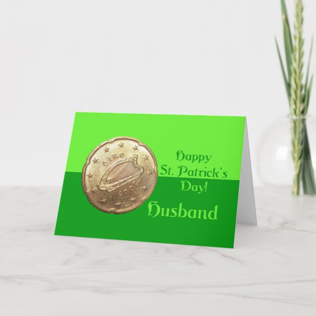 Husband Happy St. Patrick's Day Card (Front)