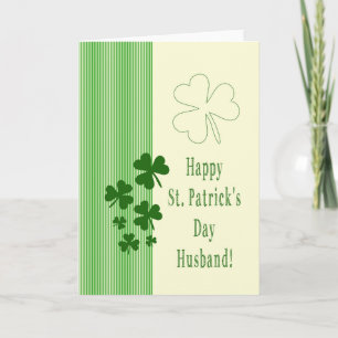 Husband Happy St. Patrick's Day Card