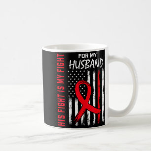 Husband Heart Disease Awareness Month Products Ame Coffee Mug