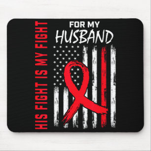 Husband Heart Disease Awareness Month Products Ame Mouse Mat