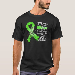 Husband Hero in My Life Lymphoma Ribbon T-Shirt