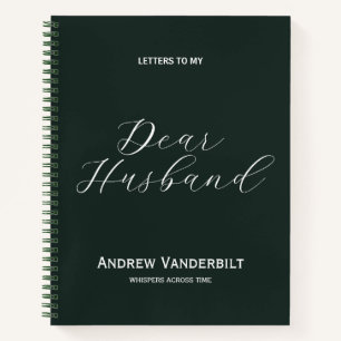Husband in Heaven Memorial Journal