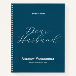 Husband in Heaven Memorial Journal