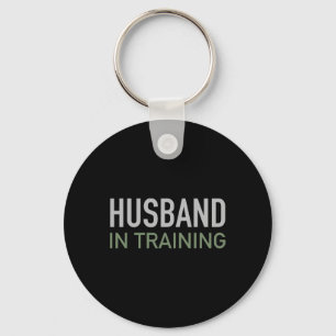 Husband In Training Funny Groom Gift Engagement St Key Ring