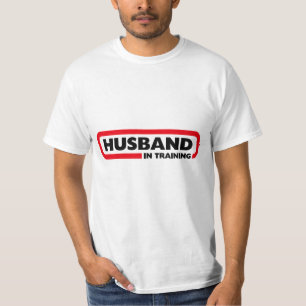 Husband In Training - Valentine's Day Humour T-Shirt