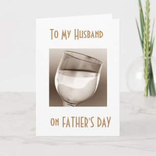 "HUSBAND, LET'S CELEBRATE YOU" FATHER'S DAY CARD