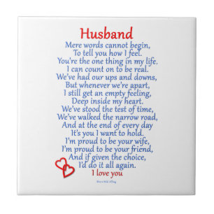 Husband Love Tile