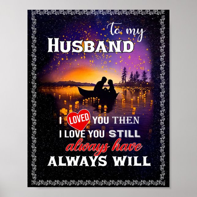 Husband Lovers | To My Husband I Loved You Poster (Front)