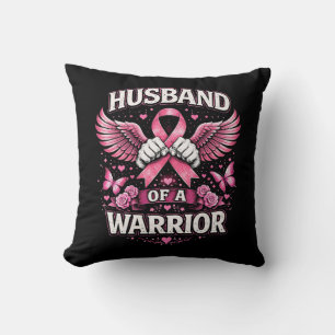 Husband of a Warrior Cushion