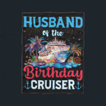 Husband Of The Birthday Cruiser Funny Cruise Birth Fleece Blanket<br><div class="desc">Husband Of The Birthday Cruiser Funny Cruise Birthday Gifts</div>