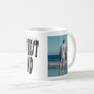 Husband Photo with black text Coffee Mug