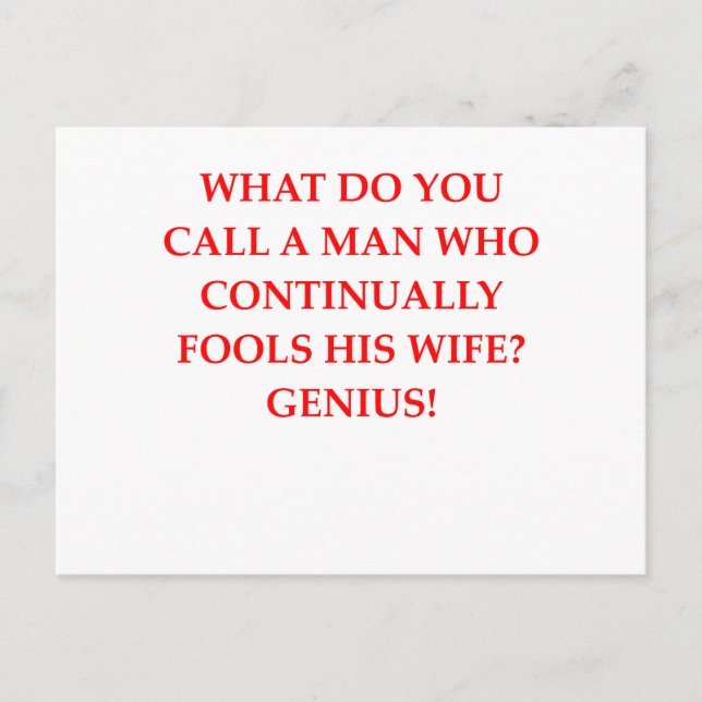 husband postcard (Front)