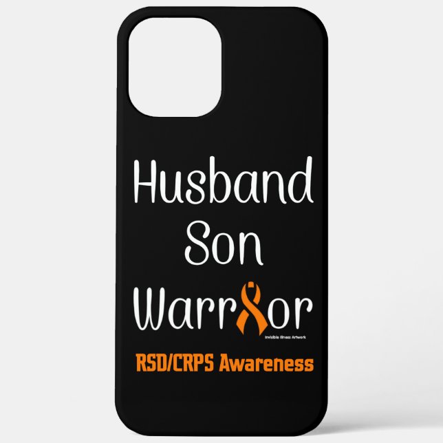 Husband Son Warrior...RSD/CRPS Case-Mate iPhone Case (Back)