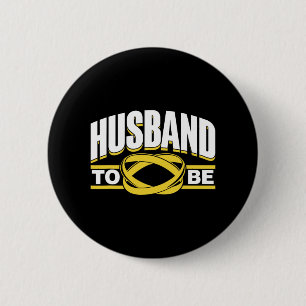 Husband To Be Bride Team Party Groom Bachelor  6 Cm Round Badge