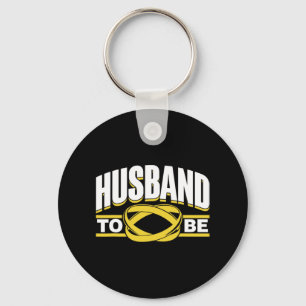 Husband To Be Bride Team Party Groom Bachelor Key Ring