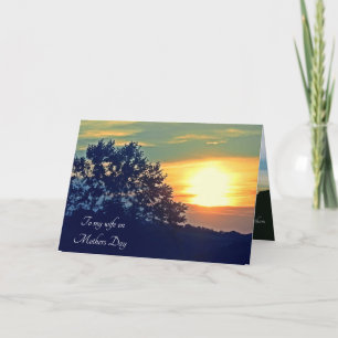 HUSBAND TO WIFE MOTHERS DAY card