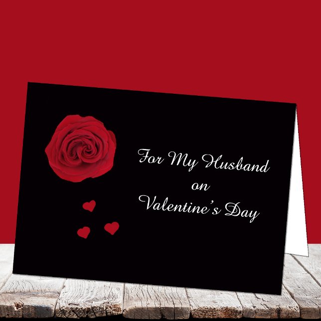 Husband Valentine Poem Holiday Card (Creator Uploaded)
