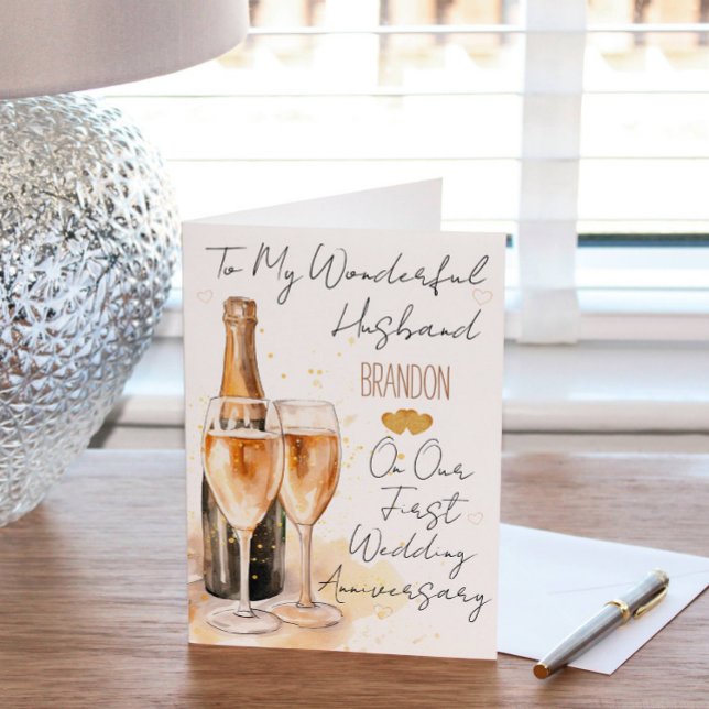 Husband Wedding Anniversary Card (Creator Uploaded)
