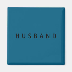 Husband Wedding Married Couple Wife Matching Husba Magnet