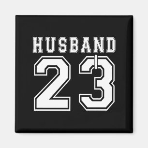 Husband Wife 2023 Matching Engagement Party Magnet
