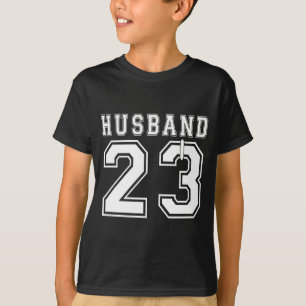 Husband wife 2023 matching engagement party T-Shirt