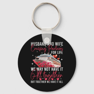 Husband Wife Cruising Anniversary Trip 2025 Honeym Key Ring