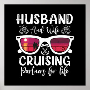 Husband Wife Cruising Partners for Life  Poster