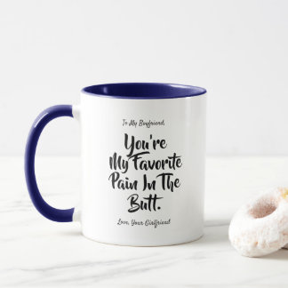 Husband,Wife/Girlfriend Boyfriend Funny Quotes Mug