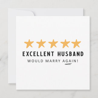 Husband Would Marry again from Wife Card