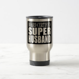 Husbands Anniversaries Birthdays : Super Husband Travel Mug