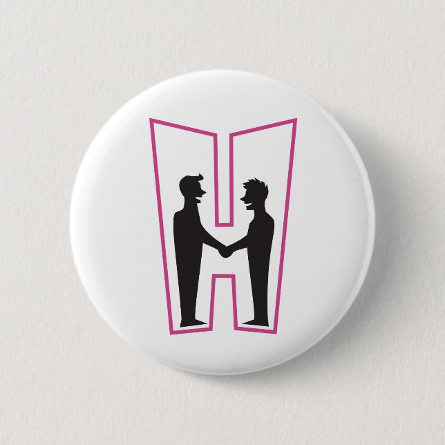 Husbands "H" Button (Front)